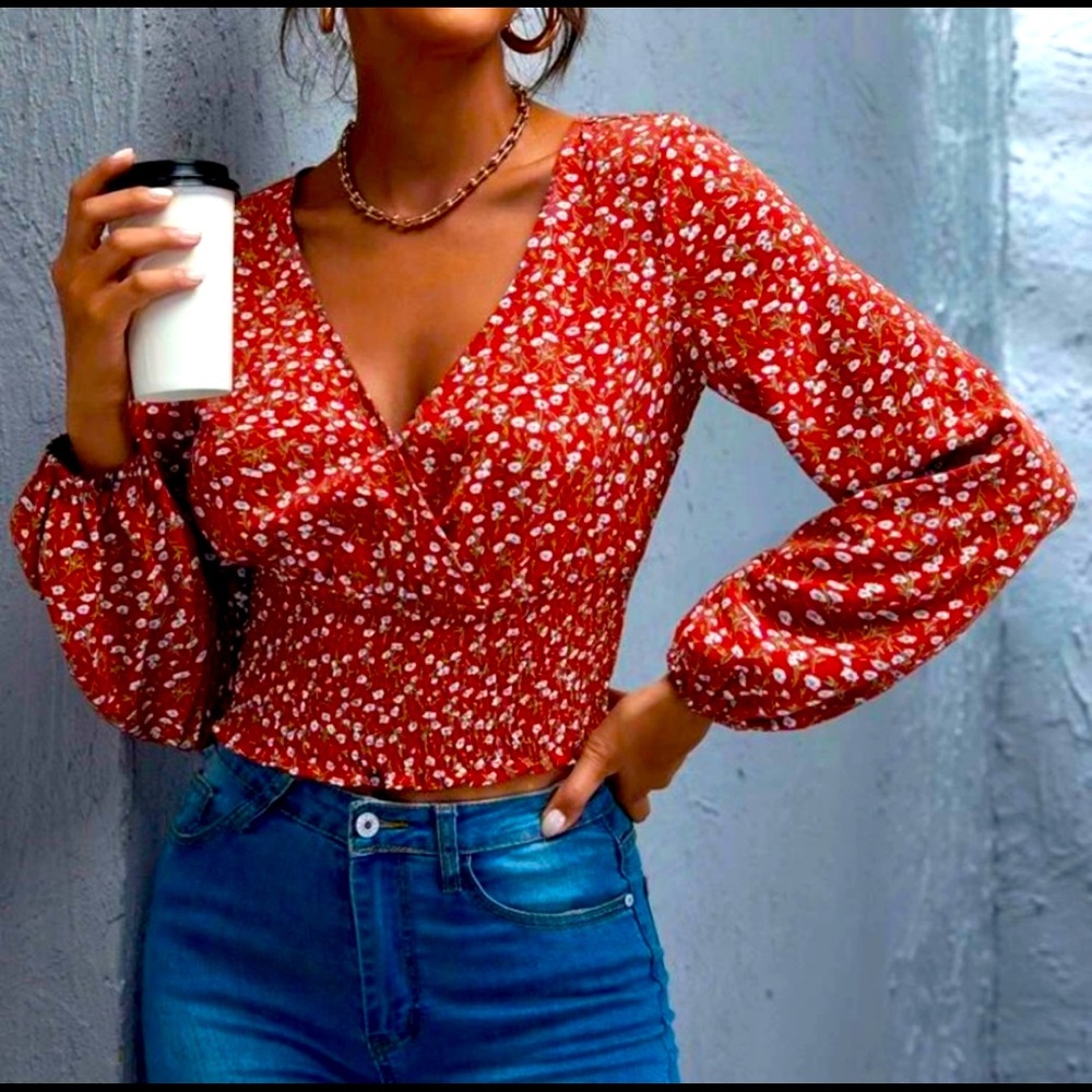 Beautiful blouse.